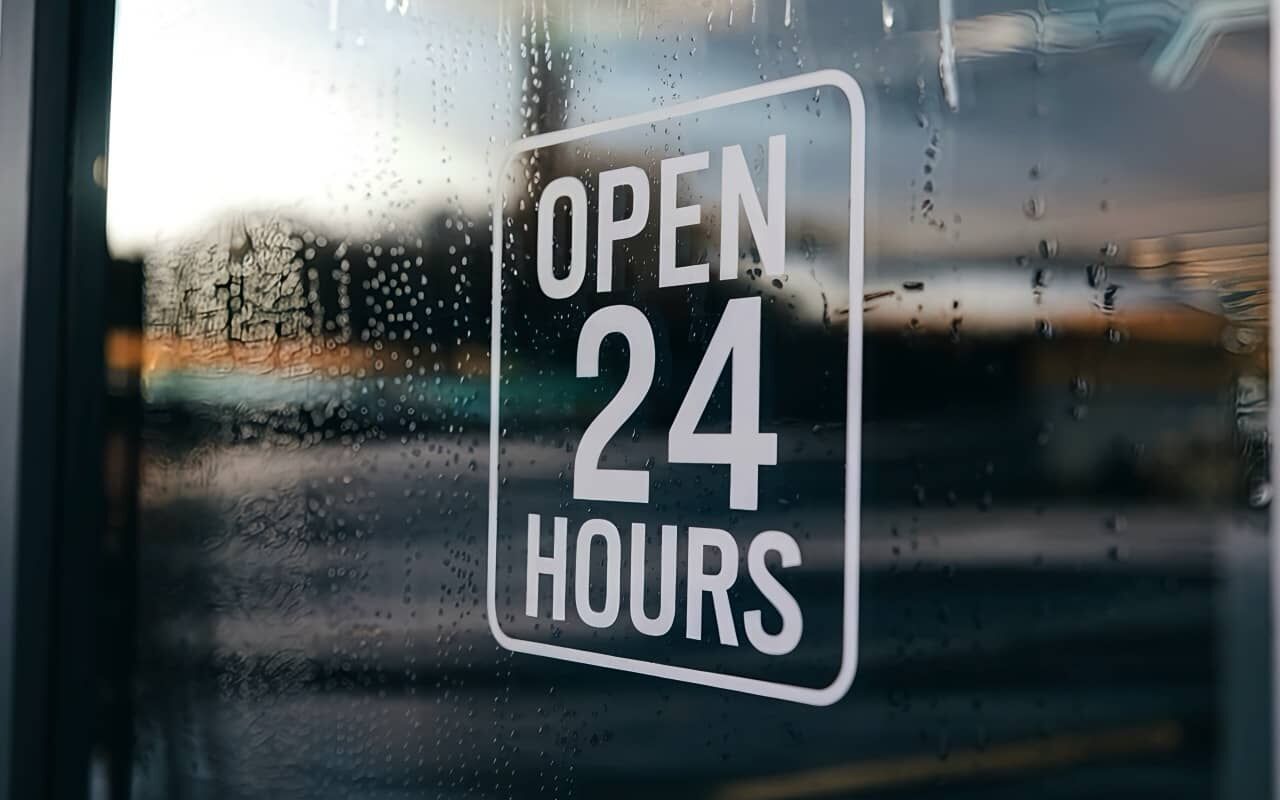 24時間OK!